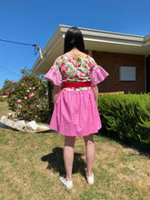 Load image into Gallery viewer, Strawberry Picnic Kadence Patchwork Dress - Made to Order XS-XL

