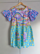 Load image into Gallery viewer, Mini Unicorns Kadence Patchwork Dress - Made to Order XS-XL
