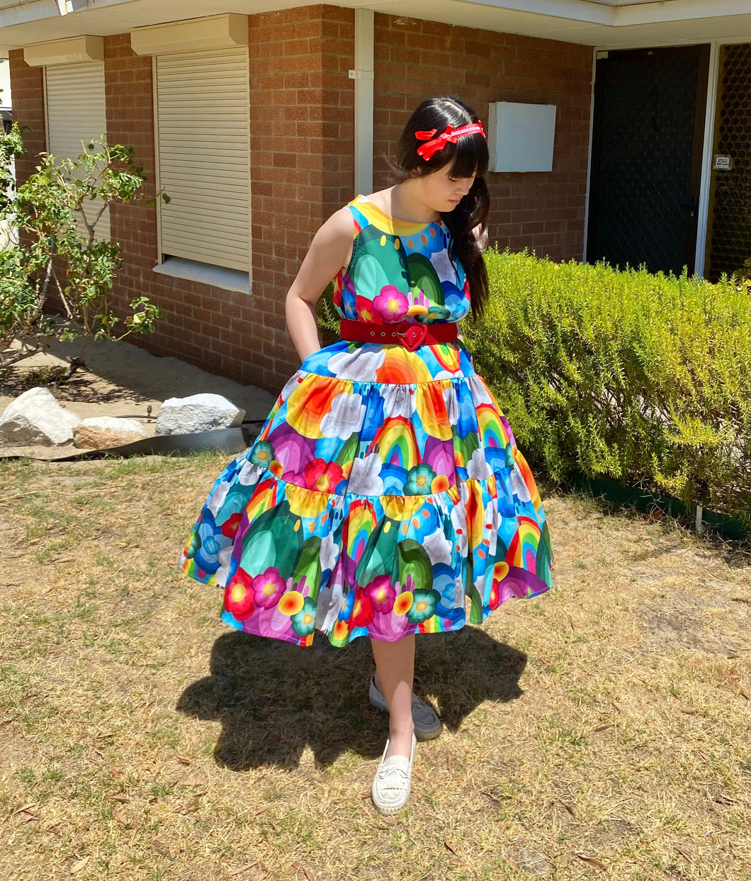 Rainbowland Belle Dress - S size Sample