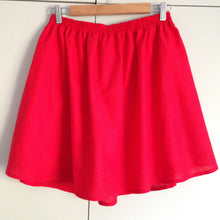 Load image into Gallery viewer, Red Freya Skirt in Cherry Pie - XS Size One Off
