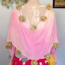 Load image into Gallery viewer, Reworked Vintage Not A Hero Cape Top - M/L Size

