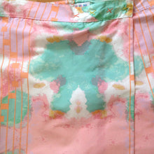 Load image into Gallery viewer, Pastel Pink and Blue Picnic Blanket Kilt - S/M Size, One Off Pink and Blue Print
