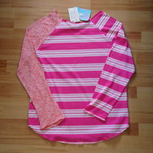 Load image into Gallery viewer, Pink and Mad Sweater Upcycled Patchwork  Tee C - M size
