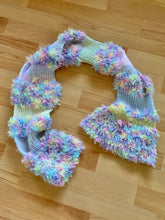 Load image into Gallery viewer, Unicorn Mane Scarf - Short, ONE OFF
