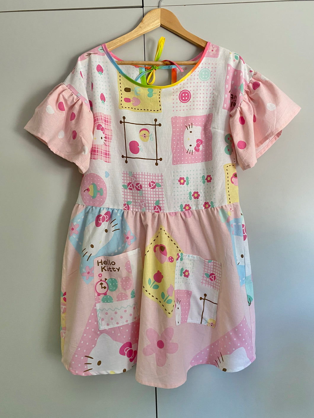Hello Kitty Kadence Patchwork Dress - S and L Size