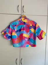 Load image into Gallery viewer, Petra Blouse in Neon Lights - S Size
