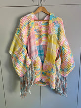 Load image into Gallery viewer, Ice Cream Knitted Haori - Summer
